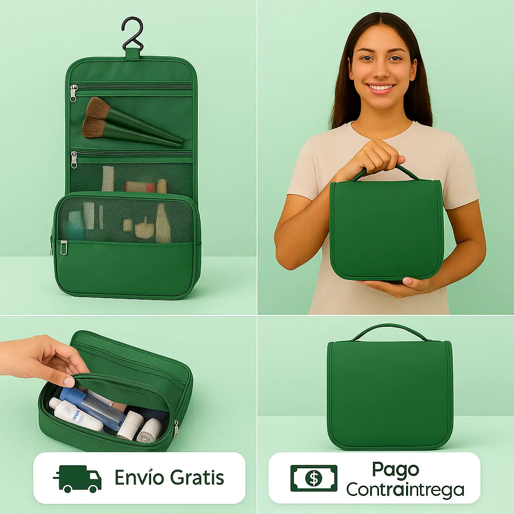 TravelHang™ Ultra 🧳✨ Tu Neceser Premium que Convierte el Desorden en Organización Profesional
