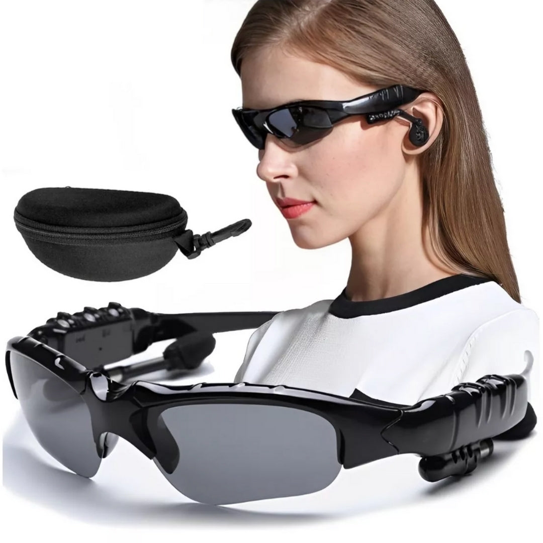 No pares de moverte! Gafas Bluetooth Polarizadas 4 en 1 Ultimas Unidades