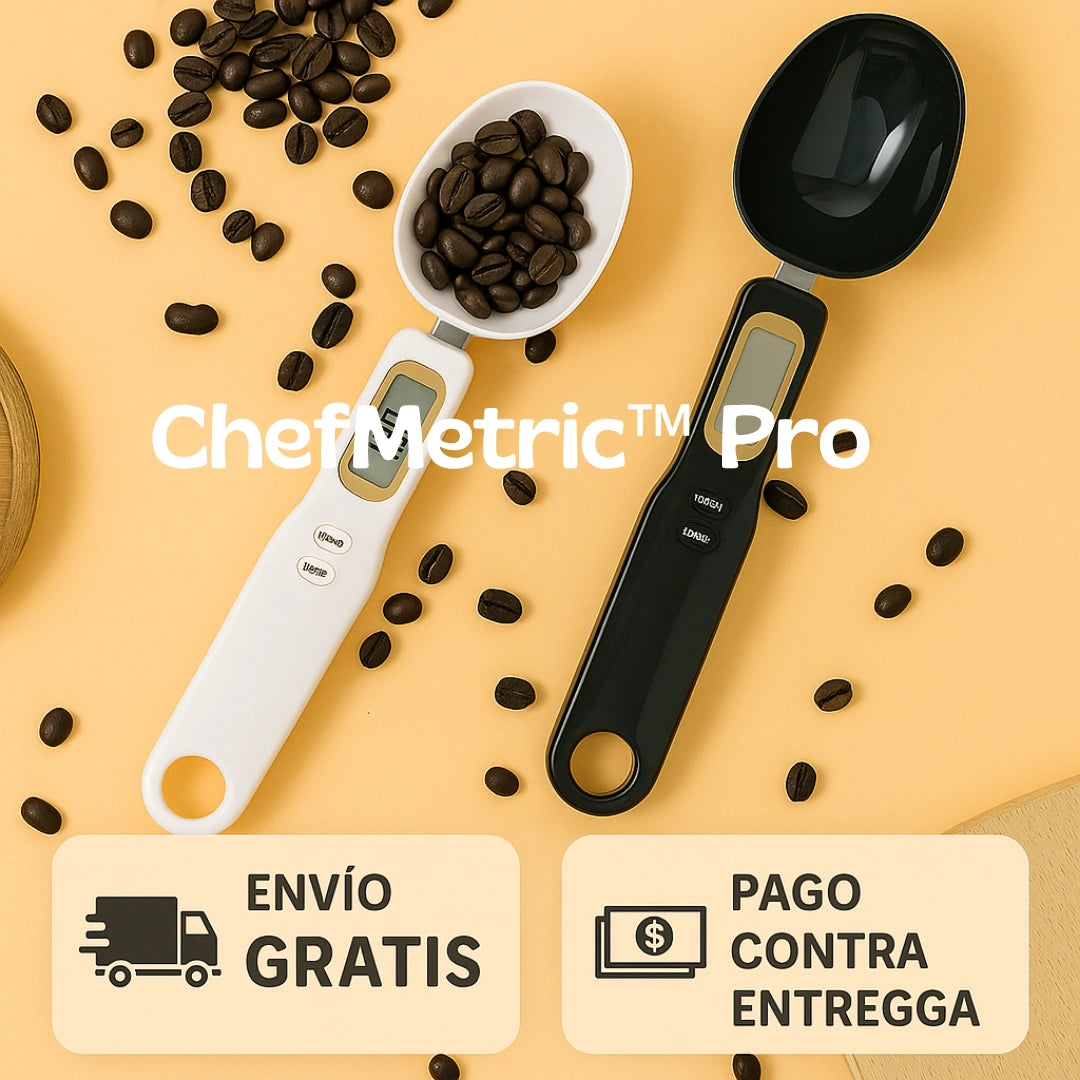 Tus recetas fallan por falta de precisión  ChefMetric™ Pro.  Se convierte en exactitud profesional.