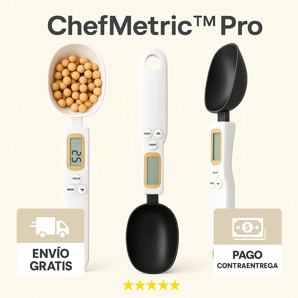 Tus recetas fallan por falta de precisión  ChefMetric™ Pro.  Se convierte en exactitud profesional.