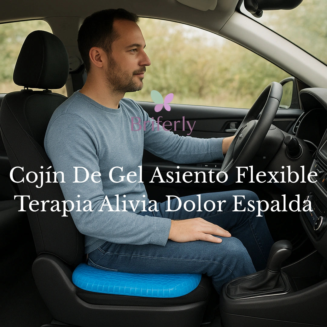 ¡Dile adiós al dolor! Cojín de Gel Ergonómico con frescura todo el día, Pocas Unidades ✅