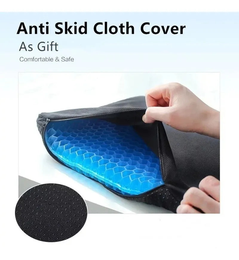 ¡Dile adiós al dolor! Cojín de Gel Ergonómico con frescura todo el día, Pocas Unidades ✅
