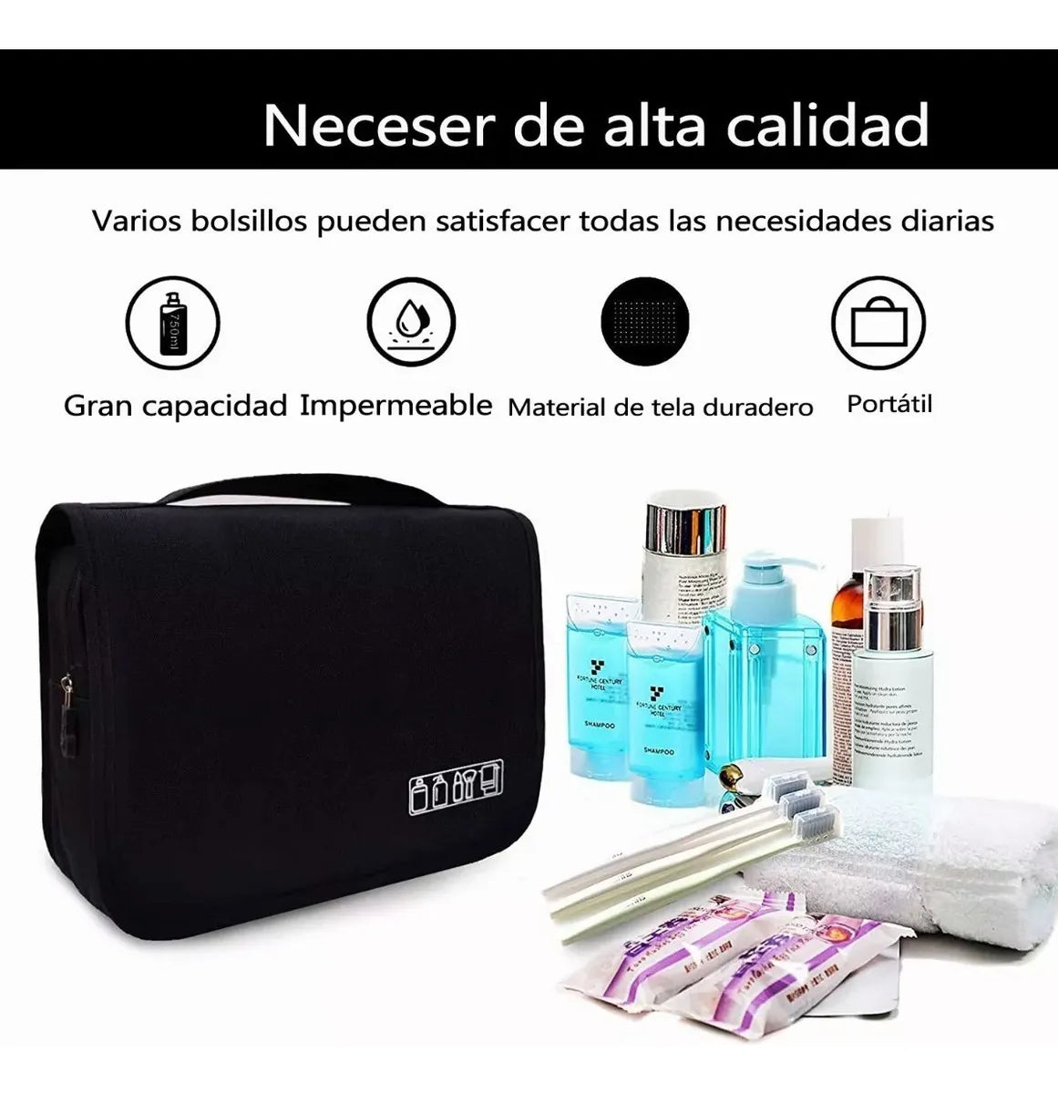 TravelHang™ Ultra 🧳✨ Tu Neceser Premium que Convierte el Desorden en Organización Profesional