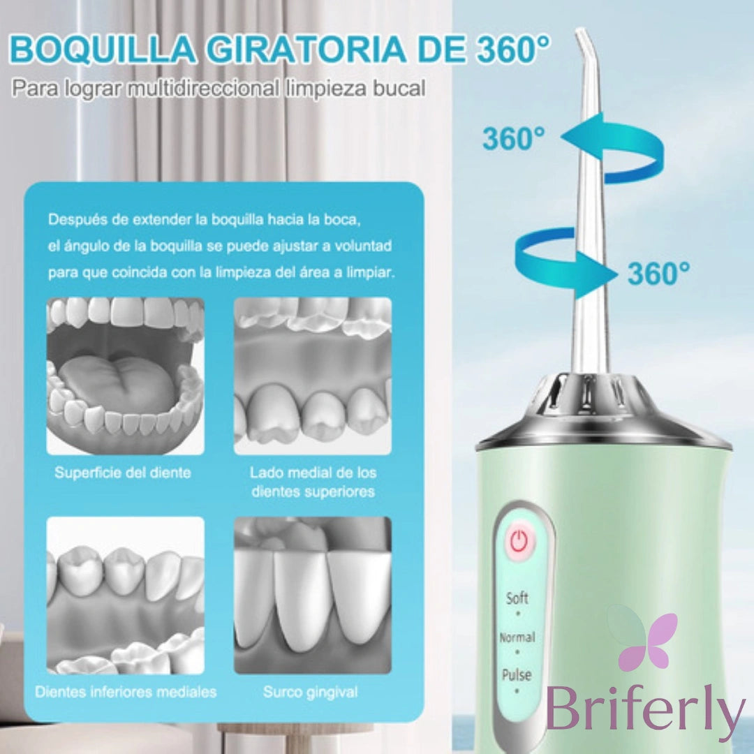 Cansado del sarro y la placa que ni el cepillo elimina, Descubre HydroClean Pro, la limpieza profunda que deja tu boca fresca en segundos.