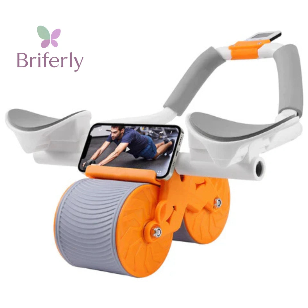 Tu Gimnasio en Casa: Rodillo Abdominal con Soporte Automático, Ejercicios Seguros y Efectivos desde Casa