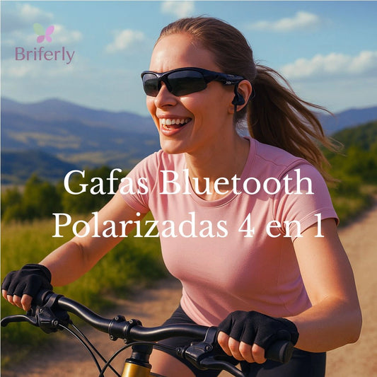No pares de moverte! Gafas Bluetooth Polarizadas 4 en 1 Ultimas Unidades