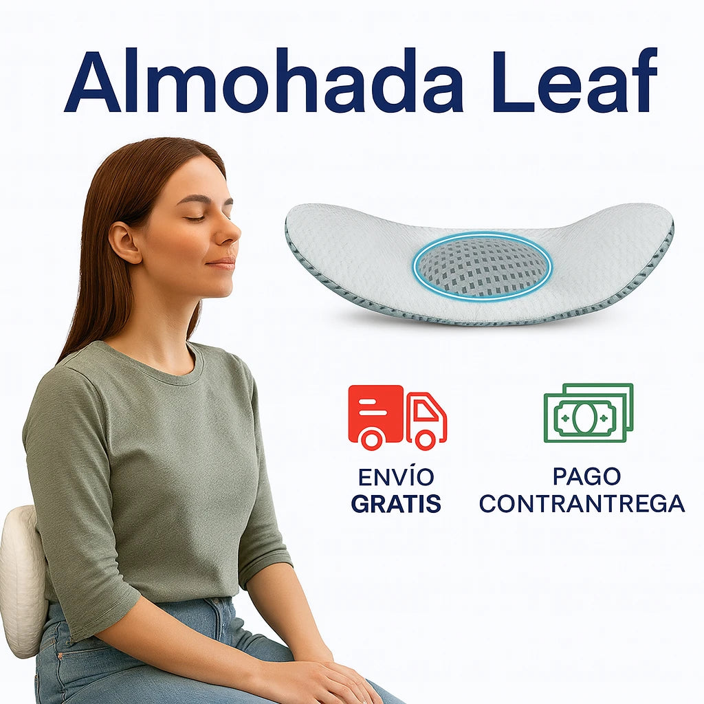 Dile adiós al dolor lumbar y despierta renovado 🔥LumbarEase™ Ultra Pro Almohada Ortopédica 3D con soporte premium para dormir mejor😴