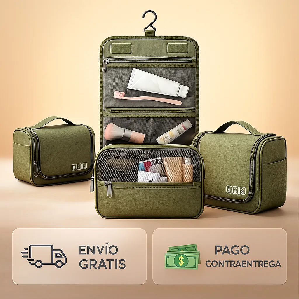 TravelHang™ Ultra 🧳✨ Tu Neceser Premium que Convierte el Desorden en Organización Profesional