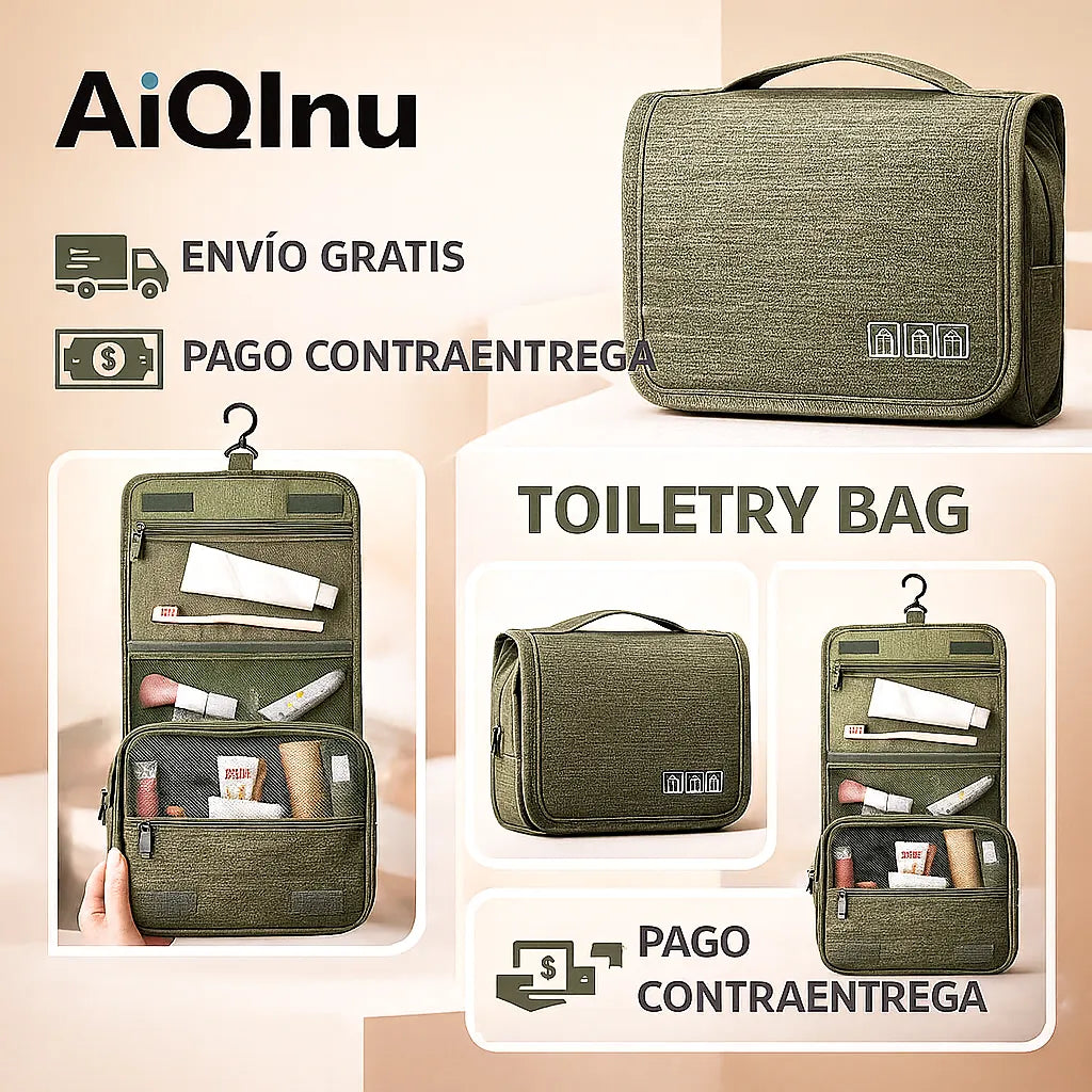 TravelHang™ Ultra 🧳✨ Tu Neceser Premium que Convierte el Desorden en Organización Profesional